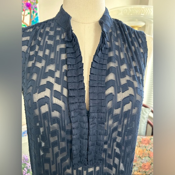 Anne Taylor Sheer Blouse - Picture 2 of 4